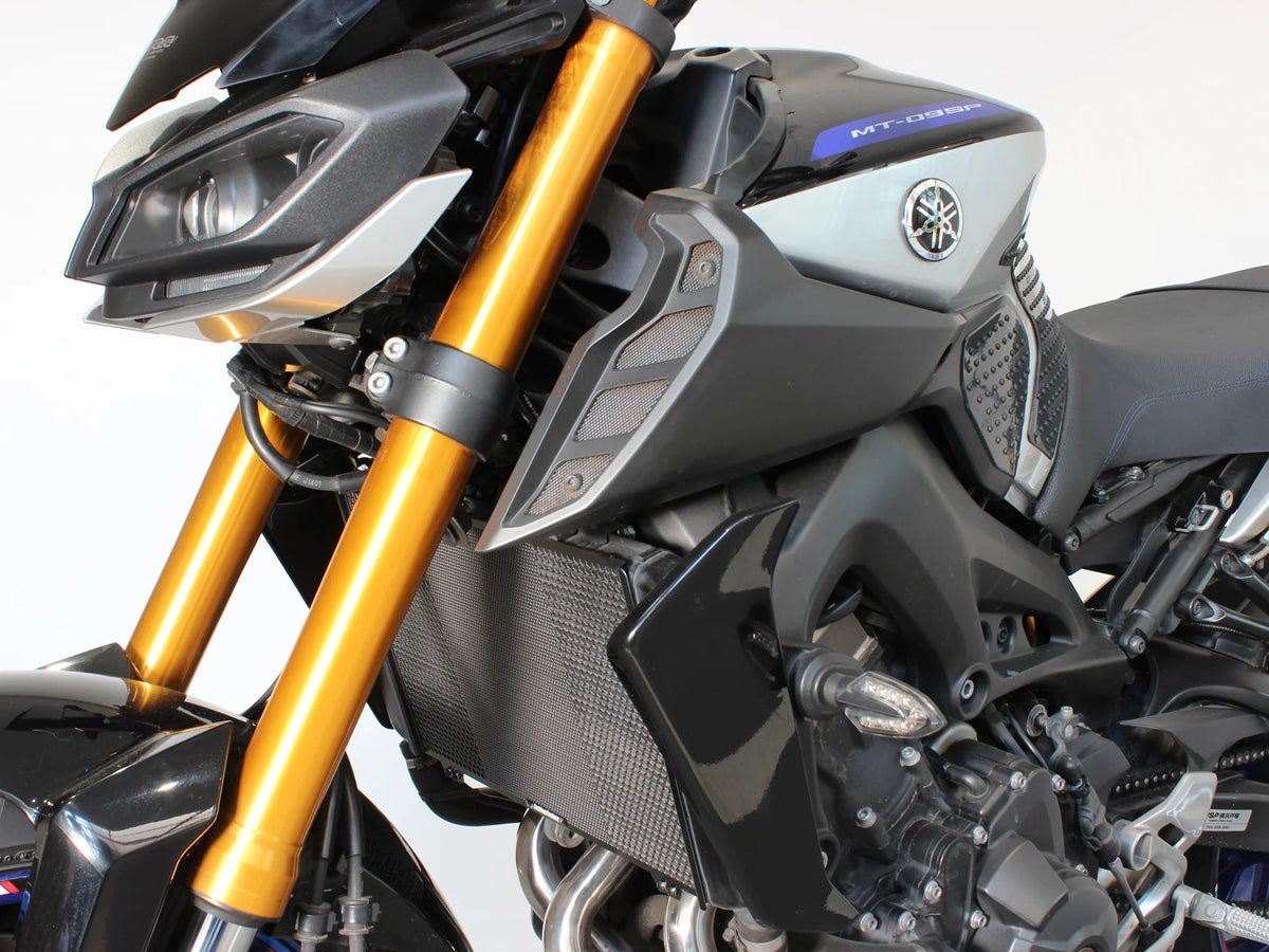 Black Stainless Steel Radiator Guard for XSR 900 2016-2021