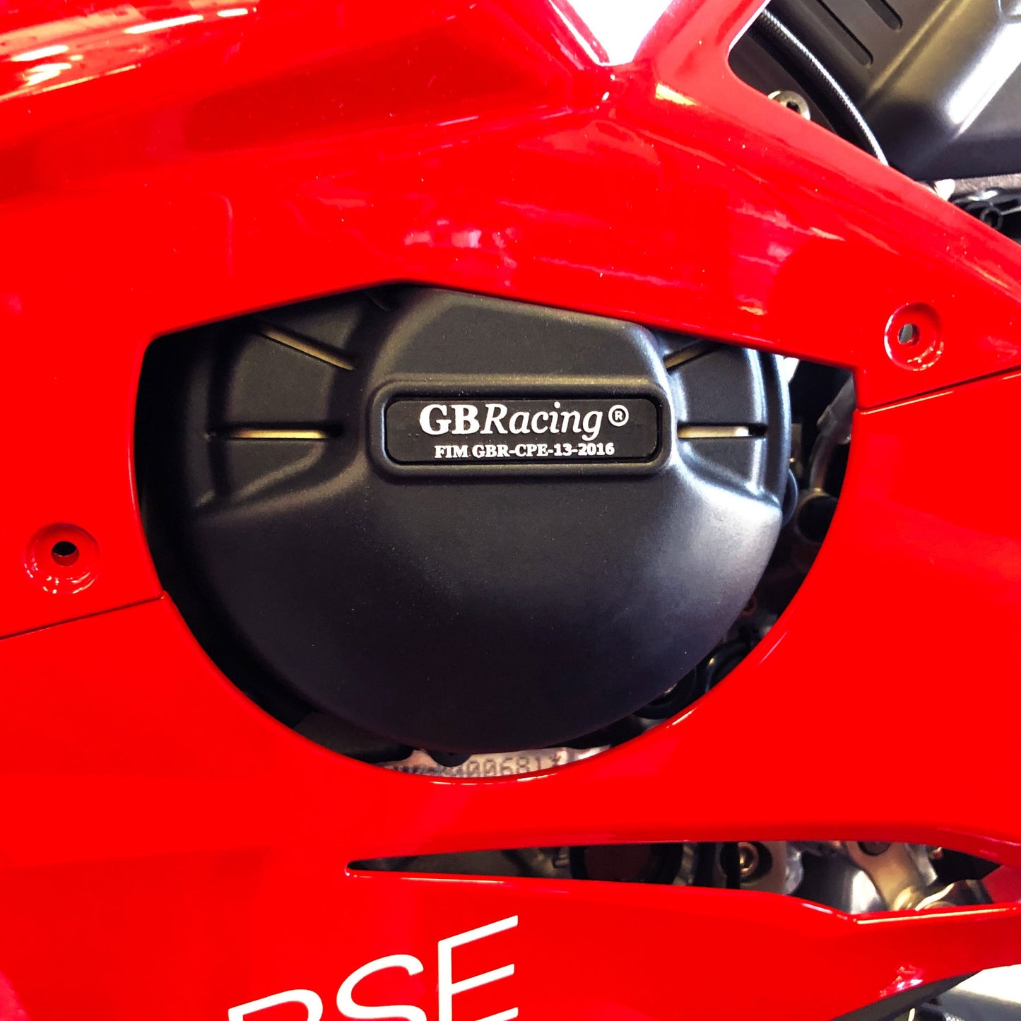 GBR-Ducati-V4R-2019 GBRacing Engine Protection Alternator Cover Ducati