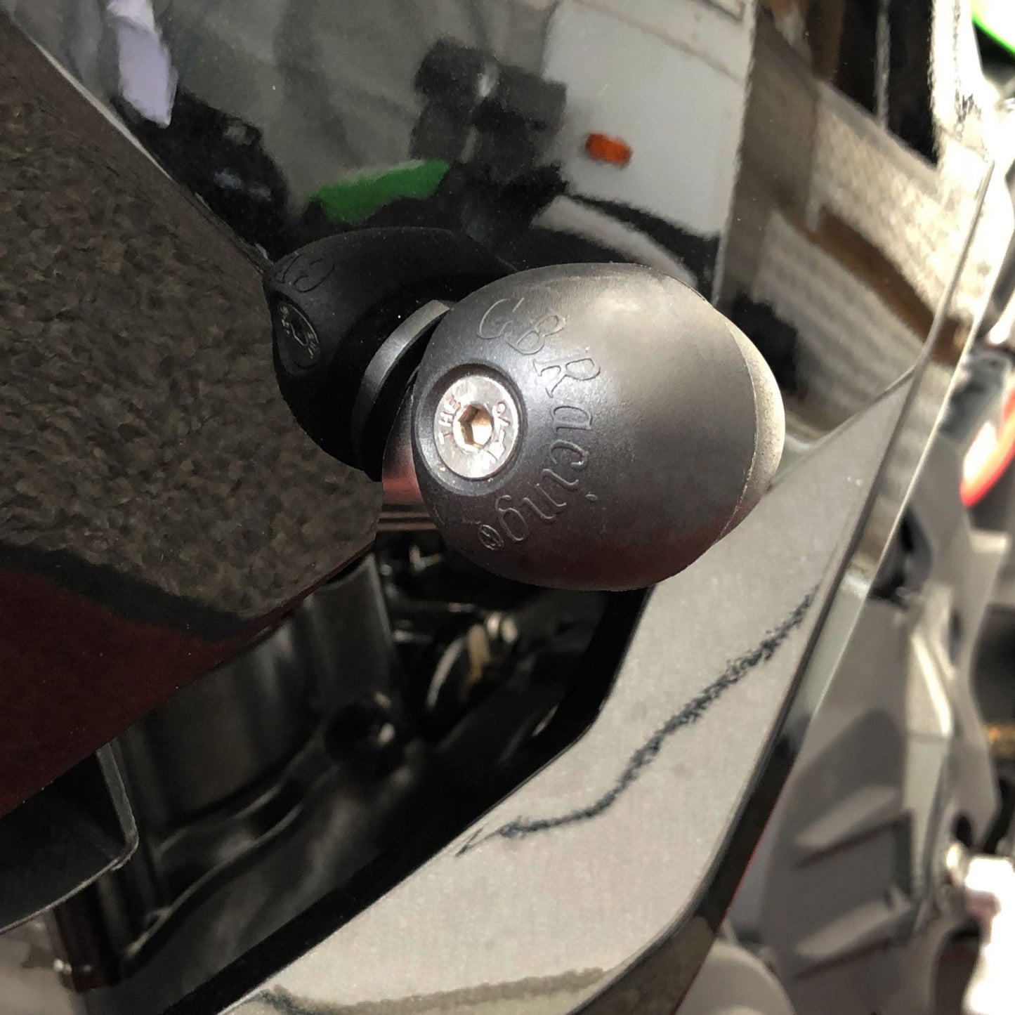 GBRacing Engine Protection Frame Slider Kawasaki Ninja 400 2018