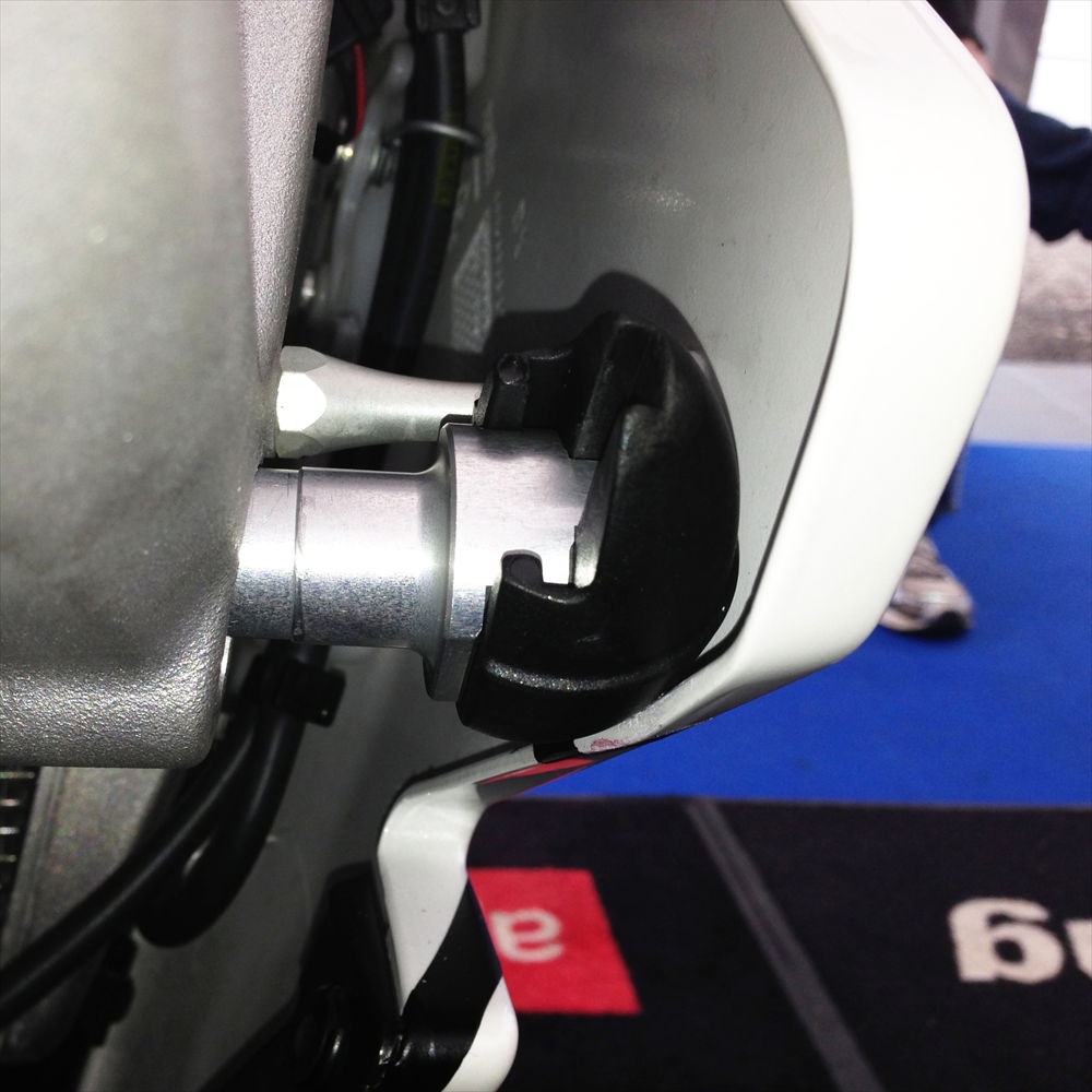 GBRacing Engine Protection Bullet Frame Sliders RSV4