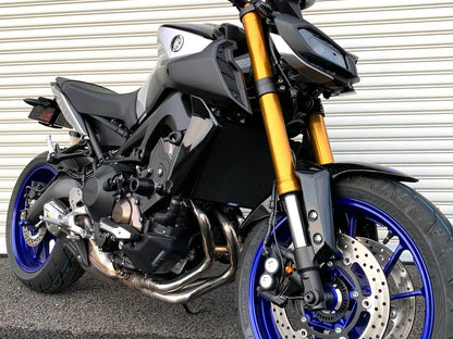 Black Stainless Steel Radiator Guard for XSR 900 2016-2021