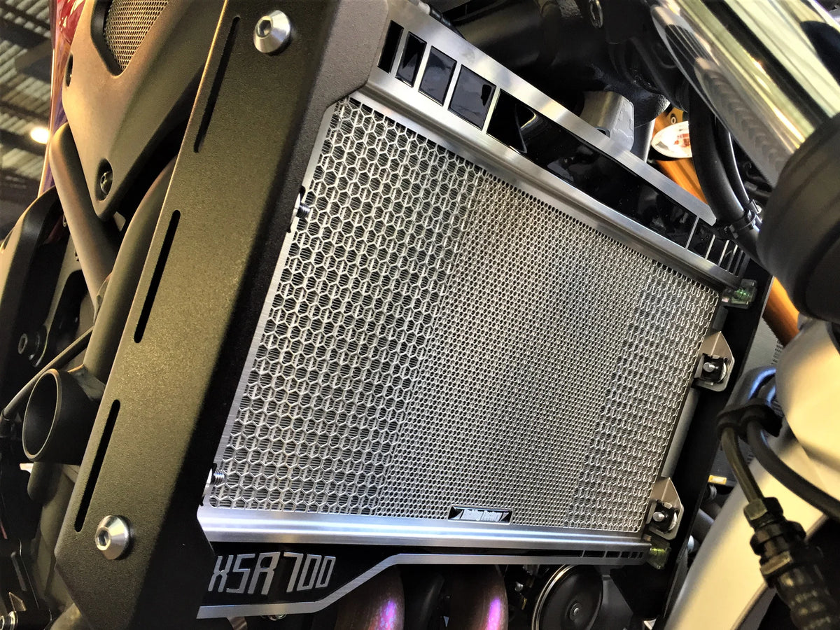 Stainless Steel Radiator Guard for XSR700 2017-2024