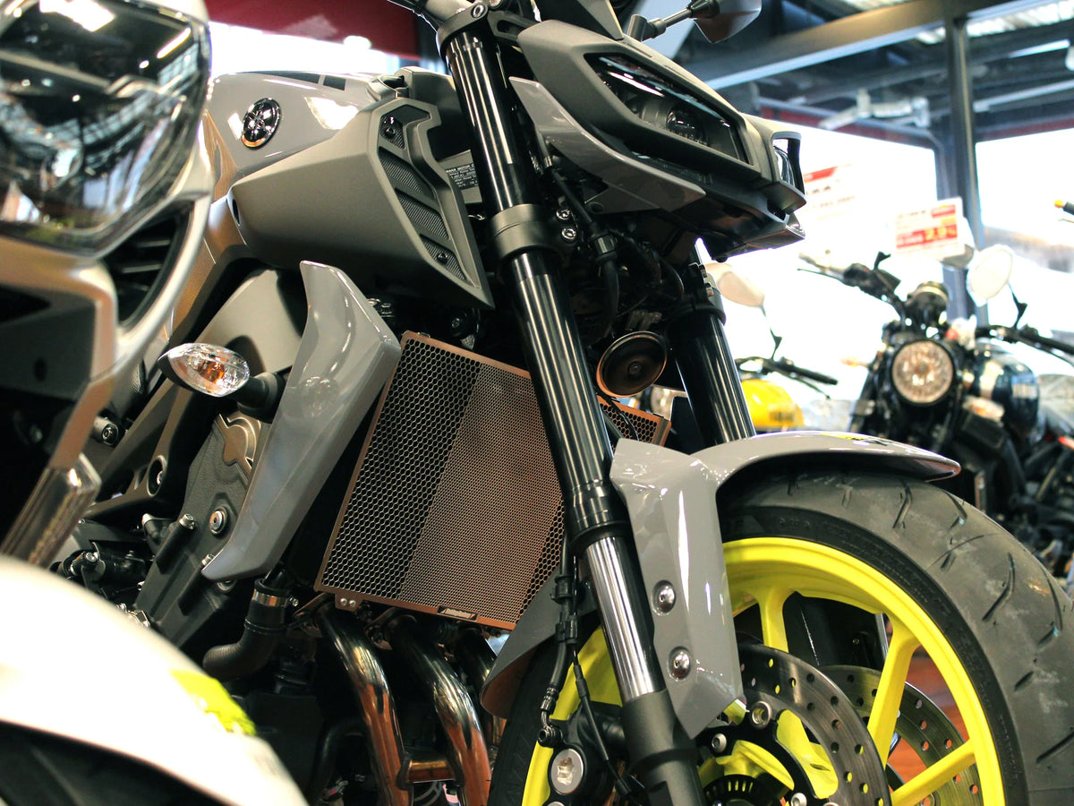 Stainless Steel Radiator Guard for MT-09 2021-2025