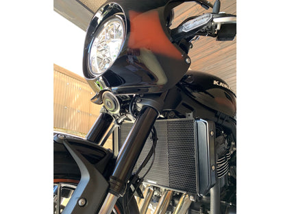 Black Stainless Steel Radiator Guard for Z900RS 2021-2024