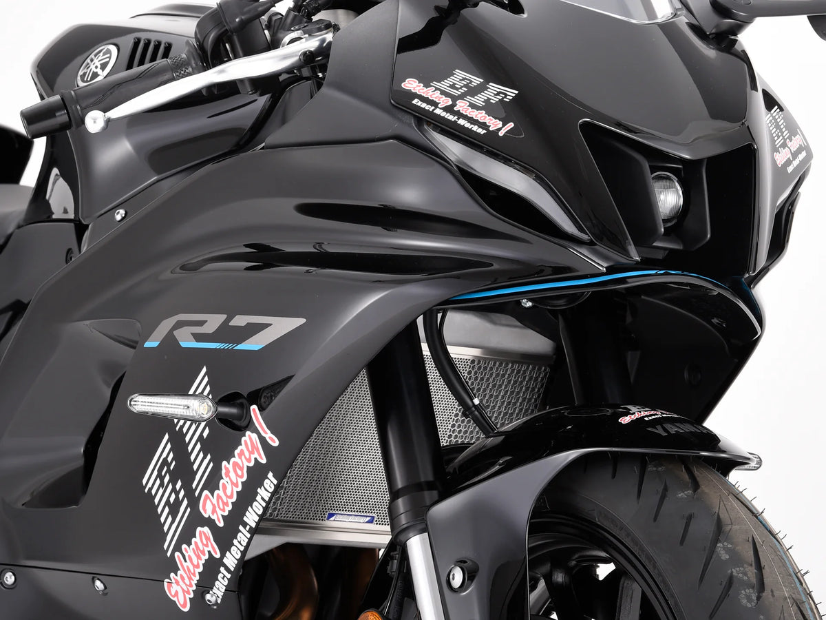 Stainless Steel Radiator Guard for YZF-R7 2022-2024