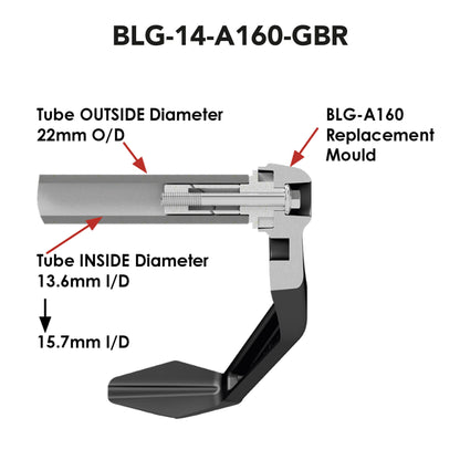 BLG-14-A160-GBR profile diagram