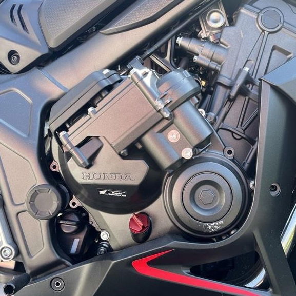 Honda CBR650R / CB650R 2024 GBRacing Engine Protection E-Clutch Secondary Engine Cover Set
