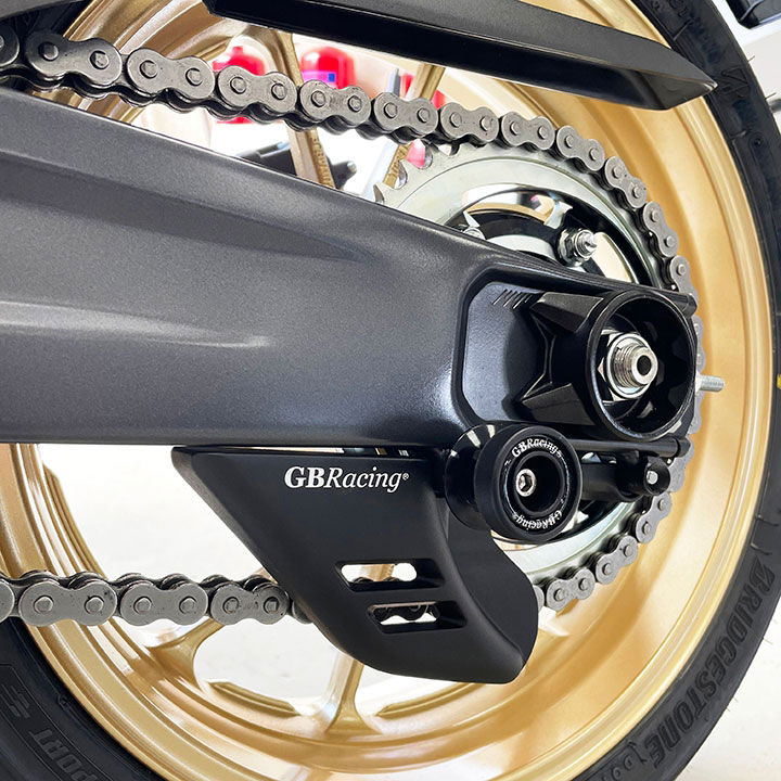Yamaha YZF-R7 GBRacing Chain Guard and Paddock Stand Bobbins Set
