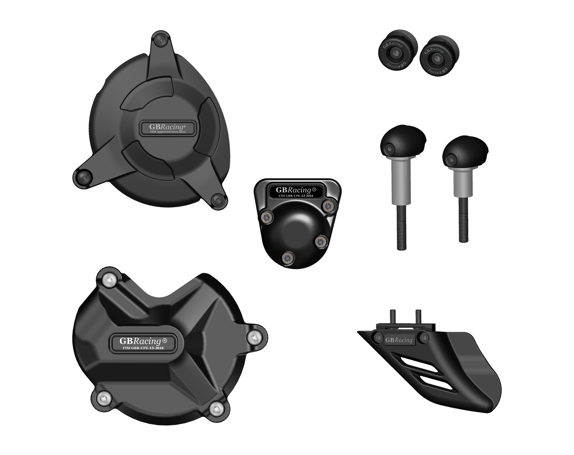 CP-S1000RR-2009-CS-GBR GBRacing Engine Protection Set
