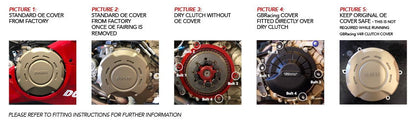 GBRacing Engine Protection Clutch Cover Fitting Information
