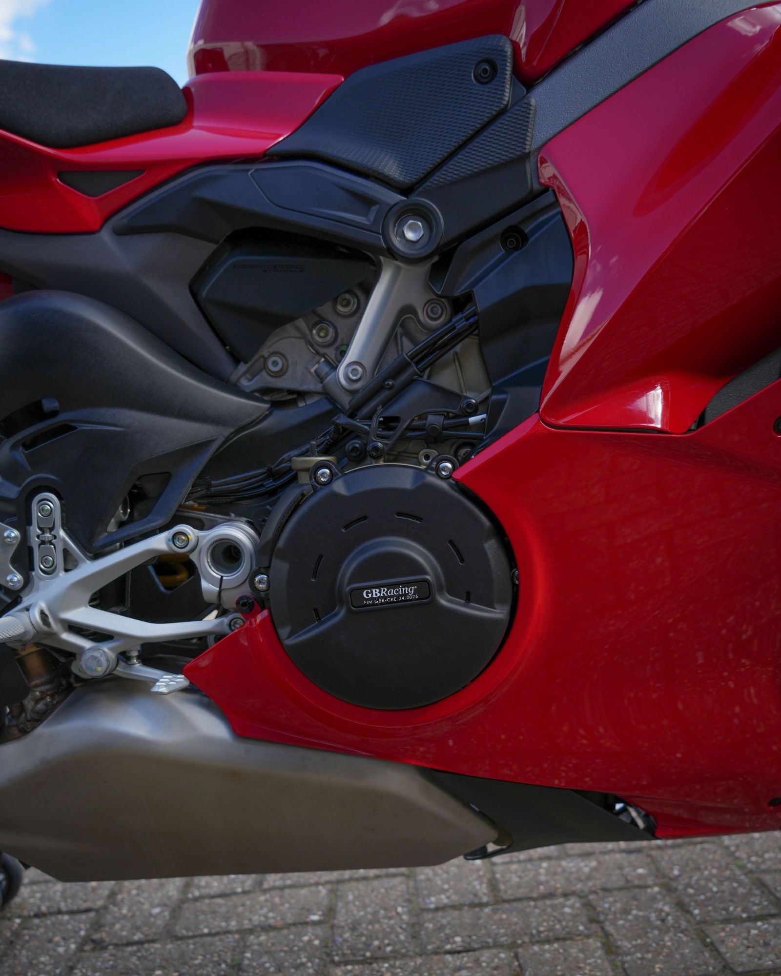 GBRacing Ducati V4 S 2025 Clutch Cover
