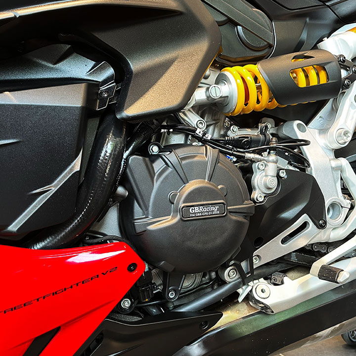 EC-V2-SF-2022-1-GBR GBRacing Engine Protection Alternator Cover Ducati