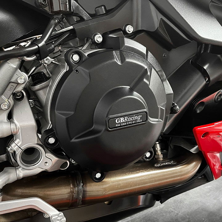 EC-V2-SF-2022-2-GBR GBRacing Engine Protection Clutch Cover Ducati