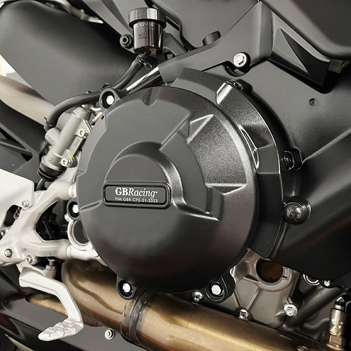 EC-V2-SF-2022-2-GBR GBRacing Engine Protection Clutch Cover Ducati
