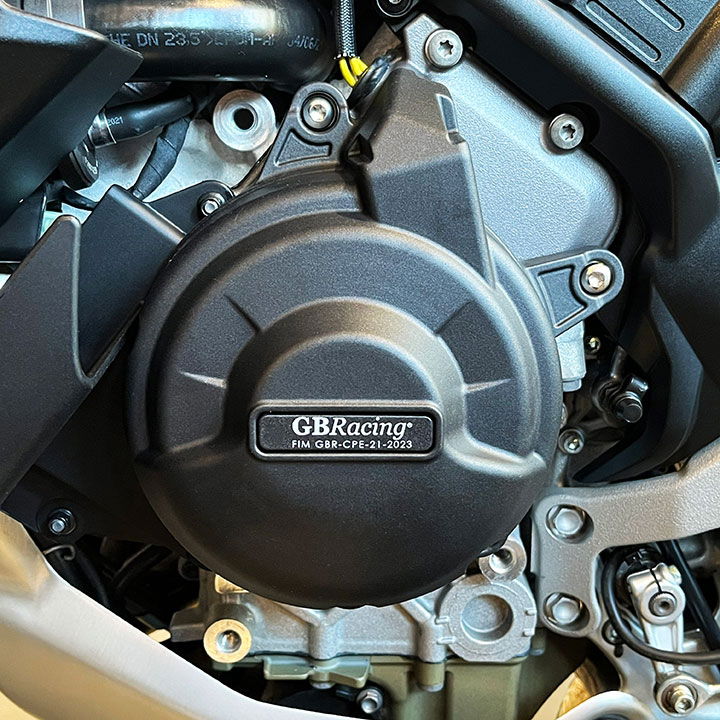 EC-V4-MS-2022-1-GBR GBRacing Engine Protection Alternator Cover Ducati