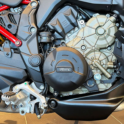 EC-V4-MS-2022-2-GBR GBRacing Engine Protection Clutch Cover Ducati