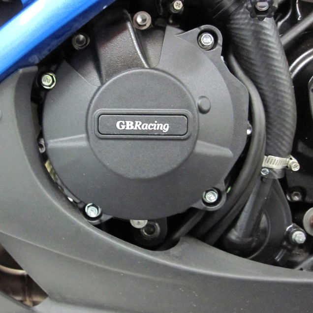 EC-ZX6-2009-1-GBR GBRacing Engine Protection Alternator Cover Kawasaki