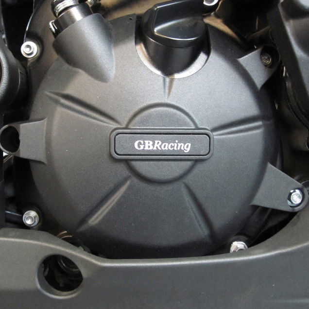 EC-ZX6-2009-2-GBR GBRacing Engine Protection Clutch Cover Kawasaki