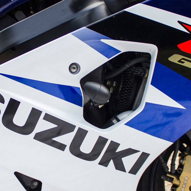 FS-GSXR600-K4-RHS GBRacing Bullet Frame Sliders Suzuki