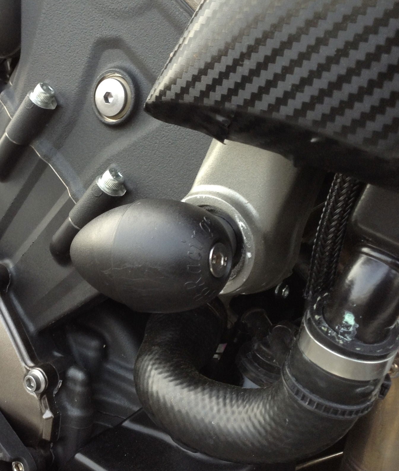 FS-MT09-RHS GBRacing Bullet Frame Sliders Yamaha