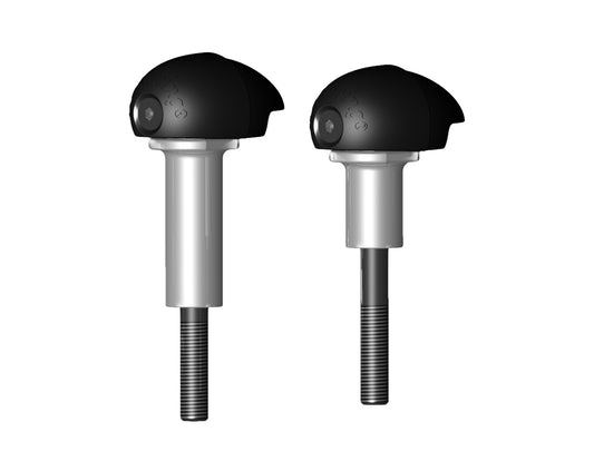 FS-ZX6-2009-R GBRacing Bullet Frame Sliders Kawasaki