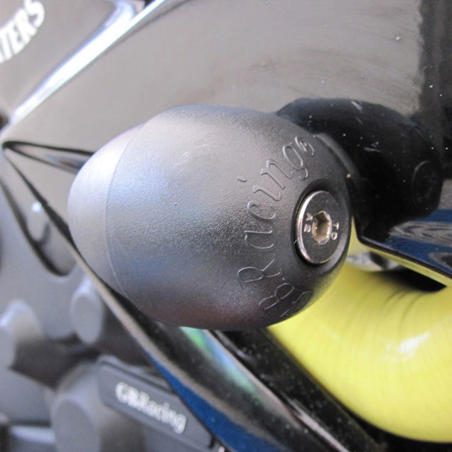 FS-ZX6 GBRacing Bullet Frame Sliders Kawasaki