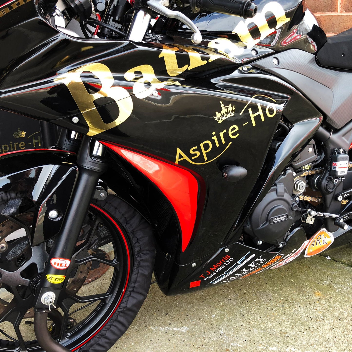 GBRacing Engine Protection Frame Sliders 