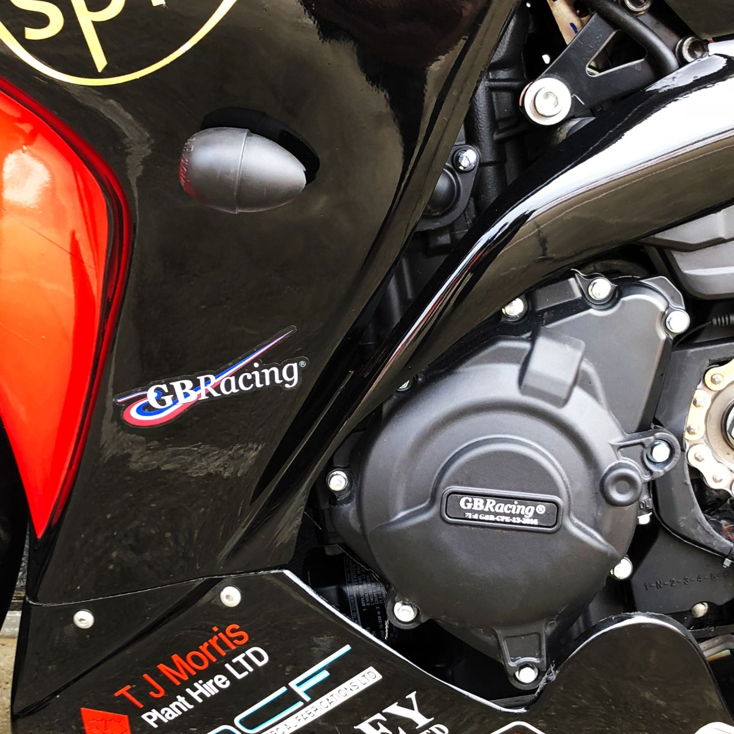 GBRacing Engine Protection Frame Sliders 
