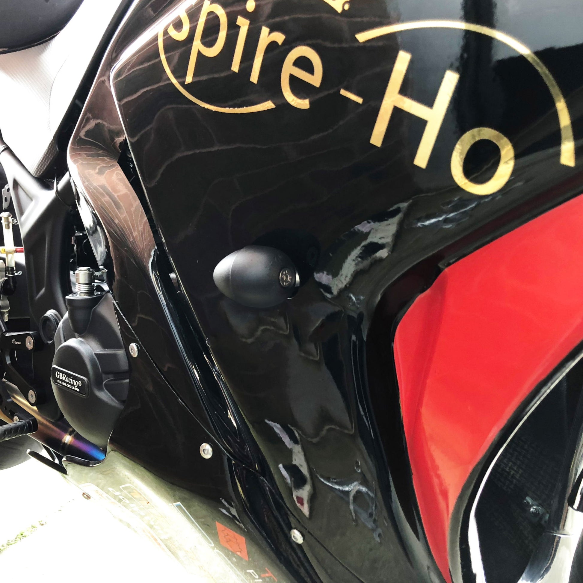 GBRacing Engine Protection Frame Sliders 