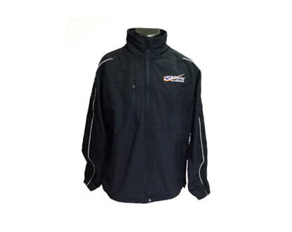 GBRacing black jacket with a logo on a white background