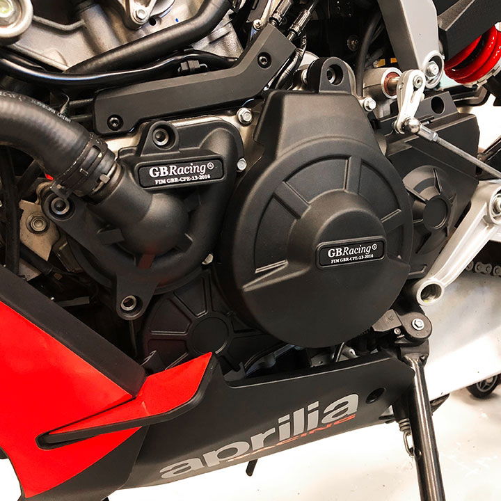 GBRacing Engine Protection Alternator and Water Pump Cover Aprilia
