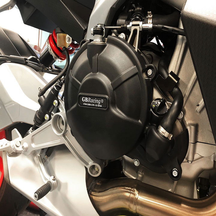 GBRacing Engine Protection Clutch Cover Aprilia RS-660