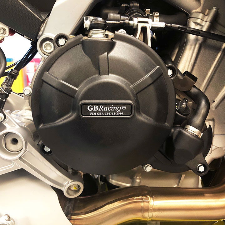 GBRacing Engine Protection Clutch Cover Aprilia RS-660
