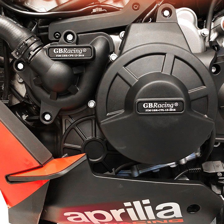 GBRacing Engine Protection Alternator and Water Pump Cover Aprilia RS-660