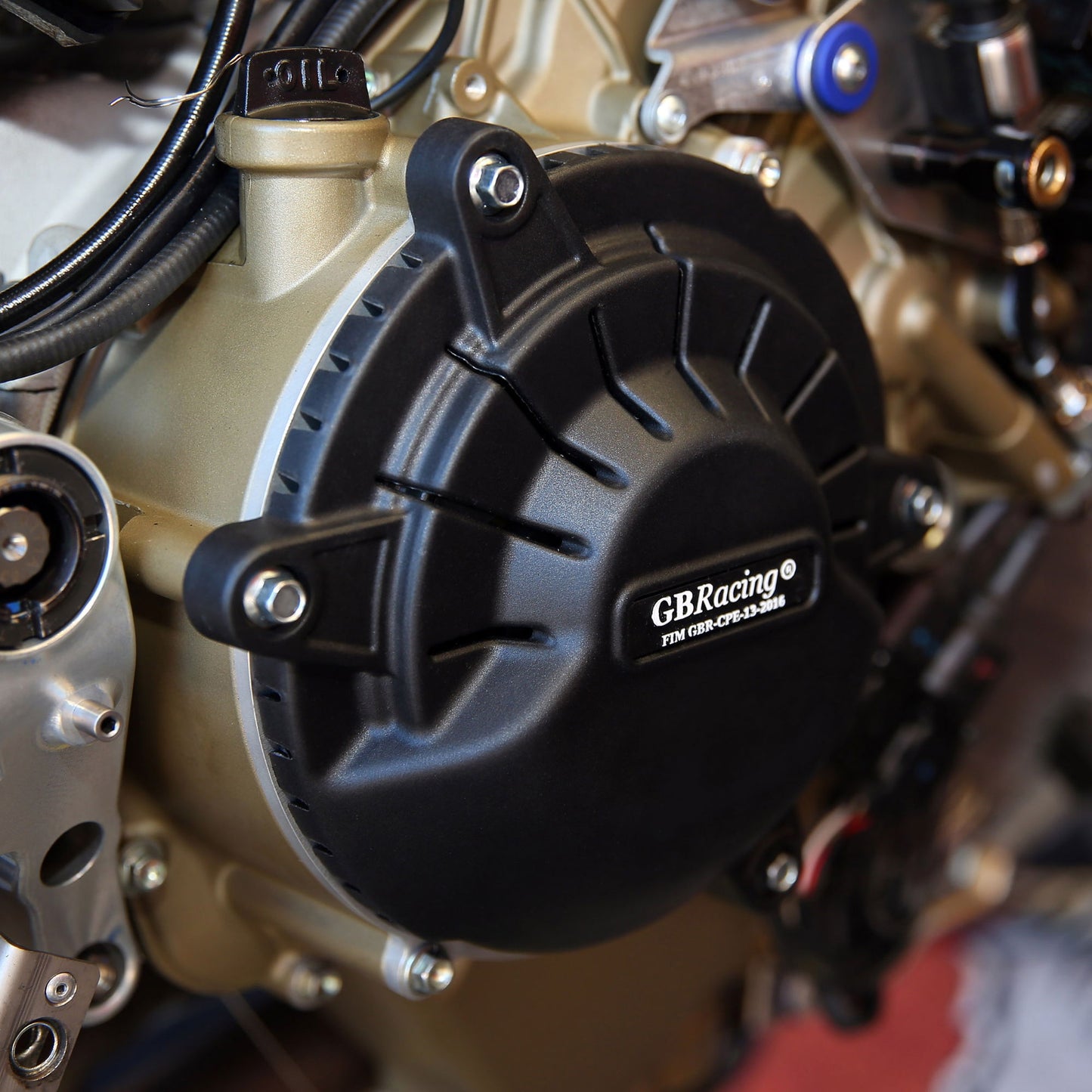 GBRacing Engine Protection Clutch Cover Ducati V4R Panigale