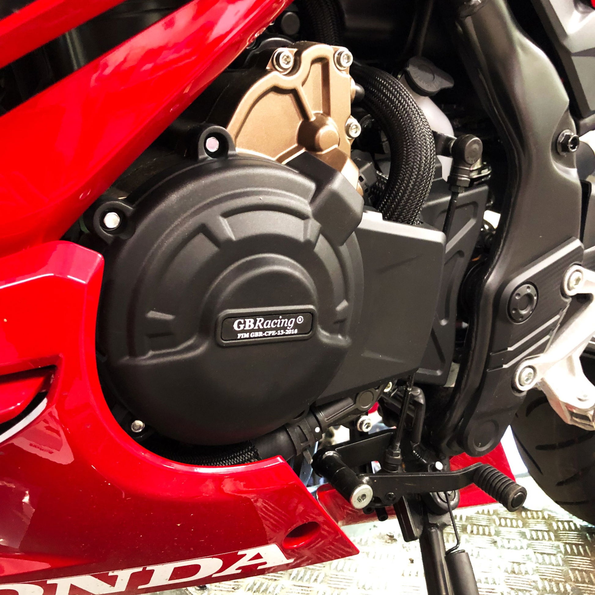 GBRacing Engine Protection Alternator Cover Honda CBR500 2019
