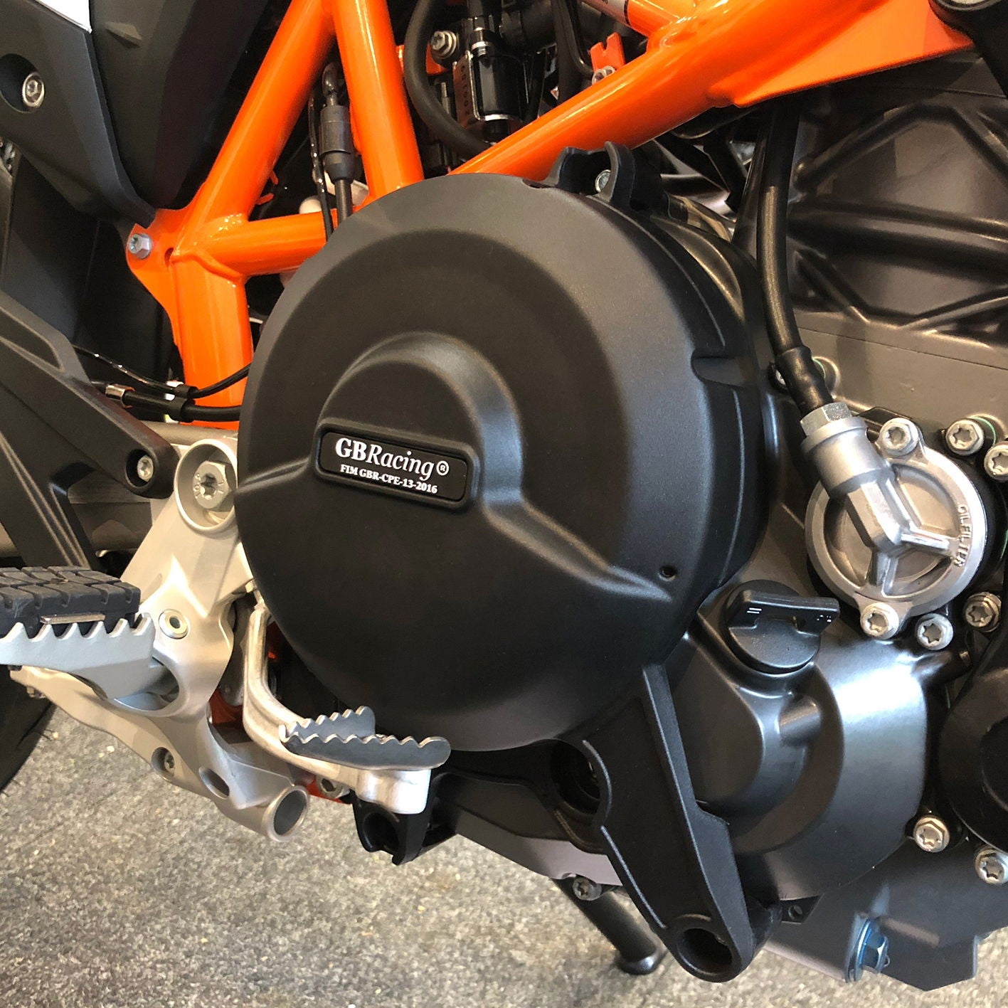 GBRacing Engine Protection Clutch Cover KTM 690
