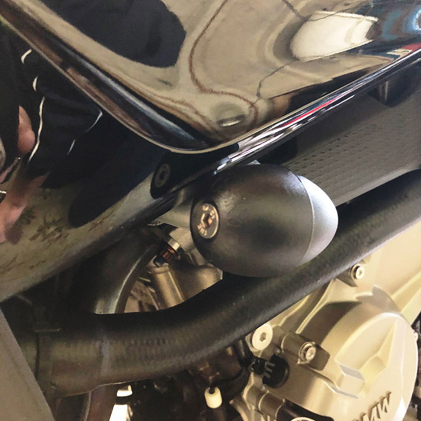 GBRacing Engine Protection Bullet Frame Sliders BMW