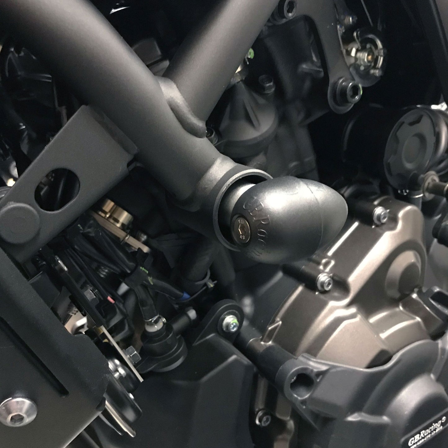 GBRacing Engine Protection Bullet Frame Sliders Yamaha MT-07