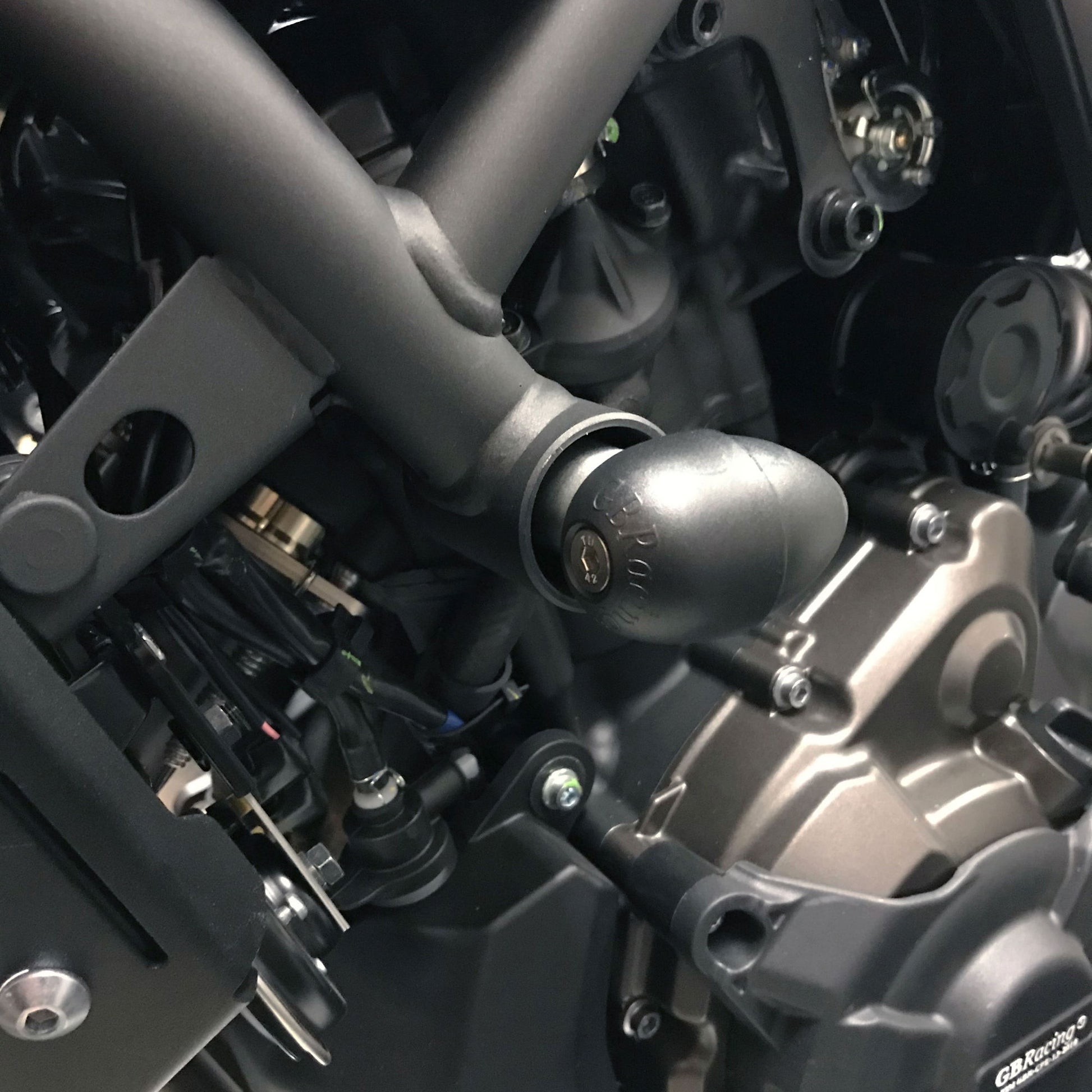 GBRacing Engine Protection Bullet Frame Sliders Yamaha MT-07