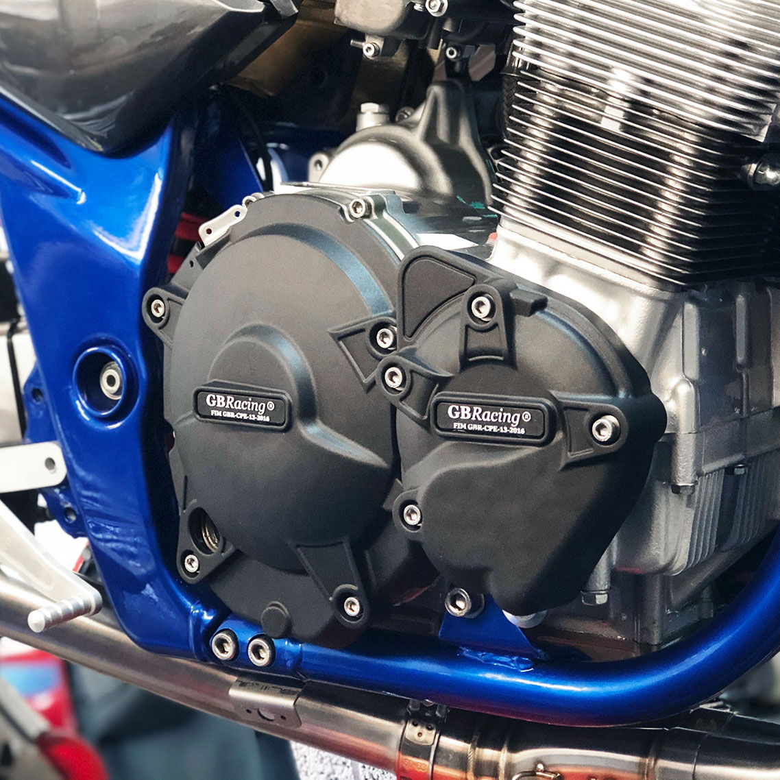 GBRacing Engine Protection Clutch and Pulse Cover Suzuki GSF600