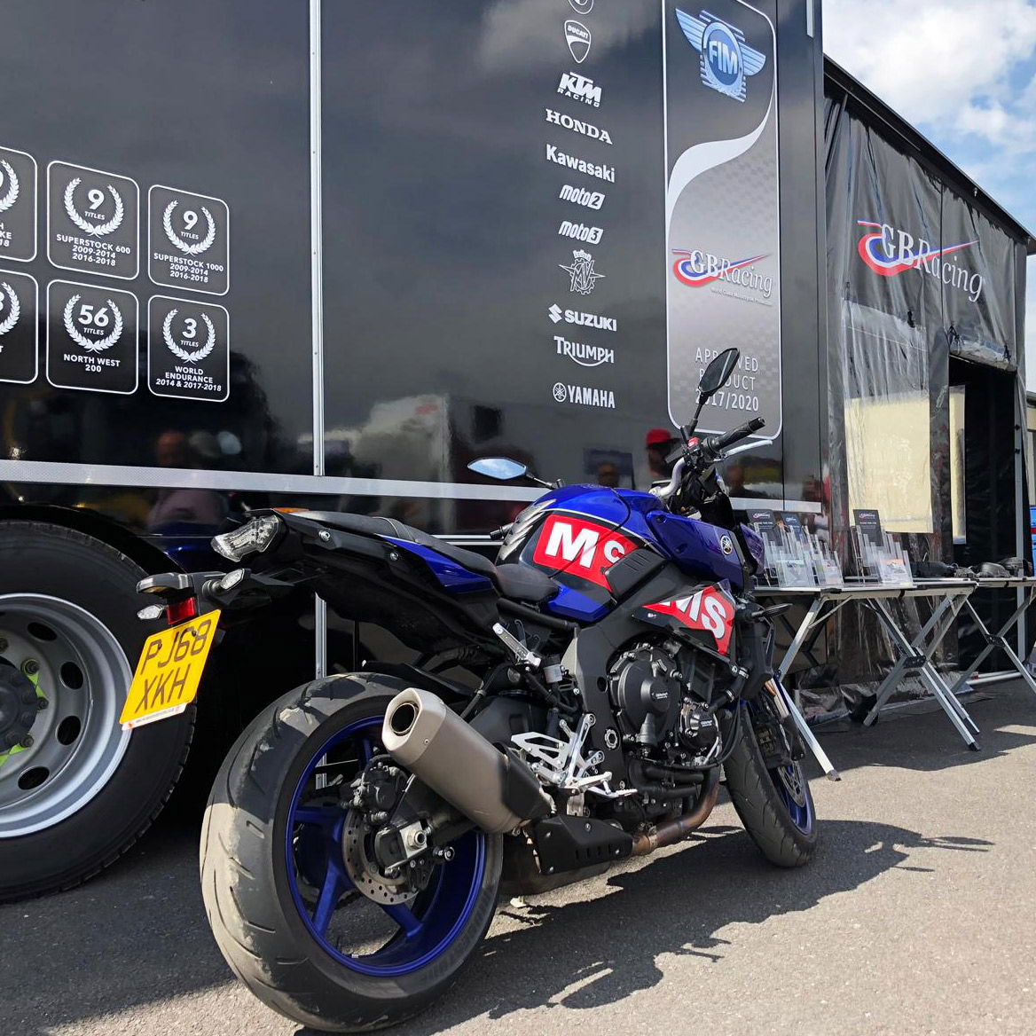 GBRacing Yamaha-MT10 engine protection