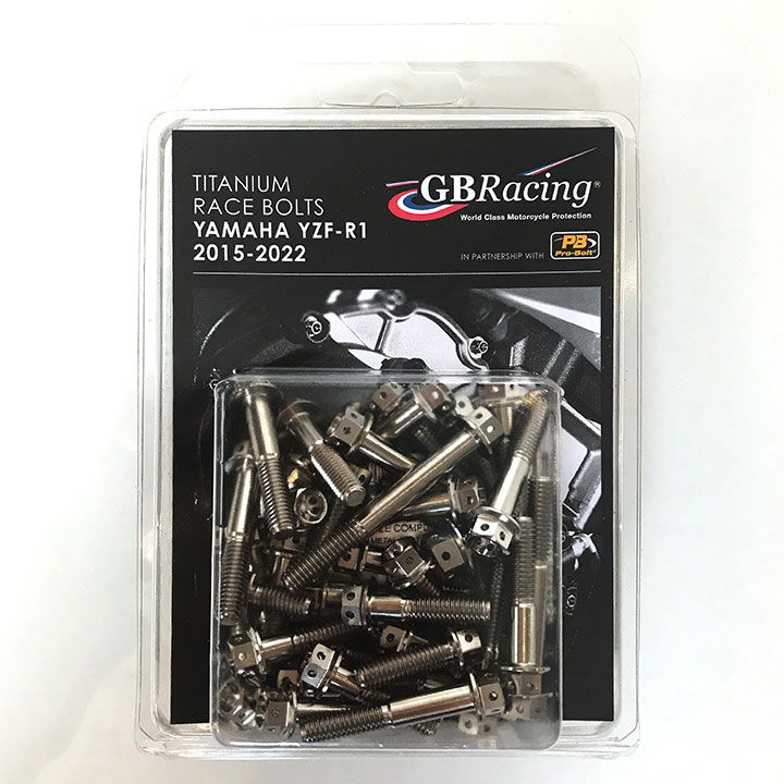 GBRacing Yamaha YZF-R1 Titanium Bolts