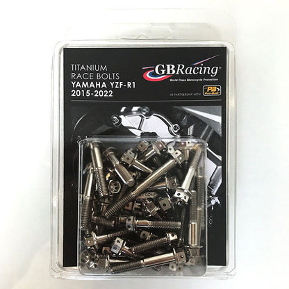 GBRacing Yamaha YZF-R1 Titanium Bolts