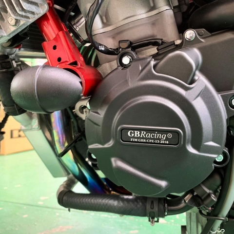 GBRacing Engine Protection Alternator Cover and Frame Slider Kawasaki ZX-25R