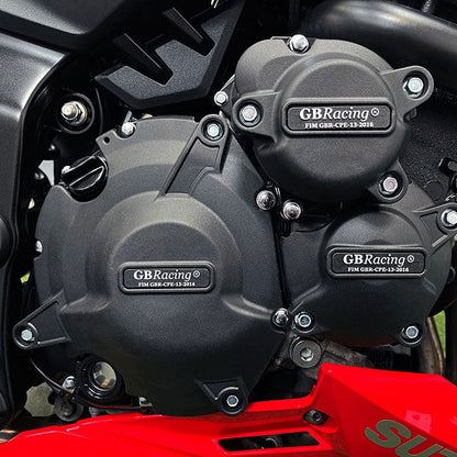 GBRacing Engine Protection Clutch, Starter and Pulse Cover Suzuki GSX-S-750-L7