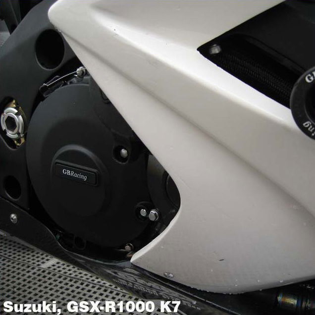 GBRacing Engine Protection Alternator Cover Suzuki GSXR100-K7-1