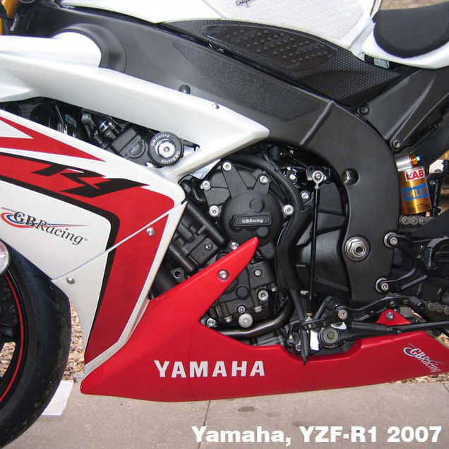 GBRacing Engine Protection Yamaha YZF-R1 2007