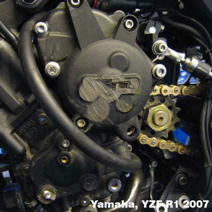 GBRacing Engine Protection Knockhill BSB08 CRASH R1