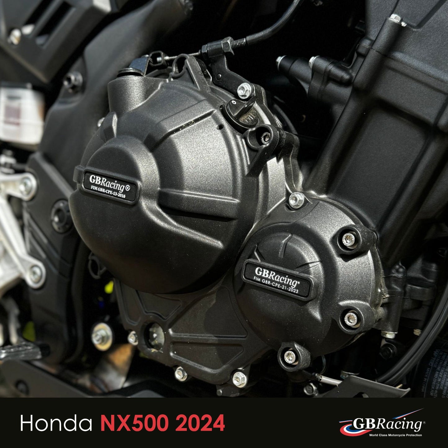 GBRacing Engine Protection Clutch and Pulse Cover NX500